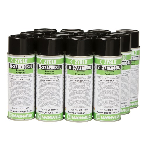 美國磁通ZL-37熒光滲透劑 12罐/箱噴罐 美國磁通ZL-37熒光滲透劑 12罐/箱噴罐
