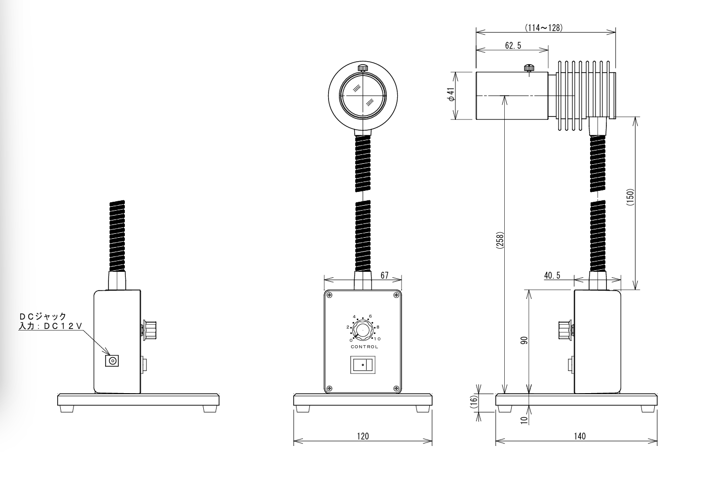 日本目視檢查用燈SPA2-10SDZ / SPA2-10SWZ